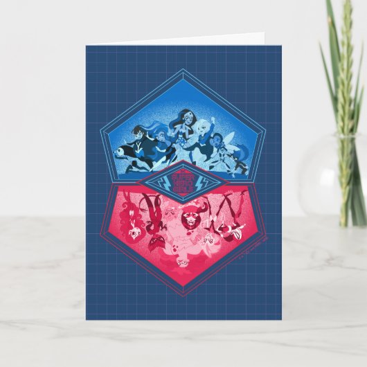 DCヒーローすごいガールズチームワーク戦 カード (正面)