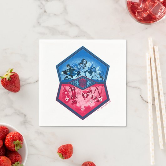 DCヒーローすごいガールズチームワーク戦 スタンダードカクテルナプキン (インサイチュ)