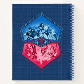 DCヒーローすごいガールズチームワーク戦 ノートブック (裏面)