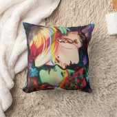 DCプライドハーレークイン&ポイズンアイビー漫画カバー クッション (ブランケット)