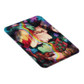 DCプライドハーレークイン&ポイズンアイビー漫画カバー マグネット (右側)