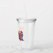 DCプライド漫画カバー2022バリアント アクリルタンブラー (左)