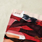 DCプライド漫画カバー2022バリアント ビーチタオル (インサイチュ)