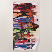 DCプライド漫画カバー2022バリアント ビーチタオル (正面)