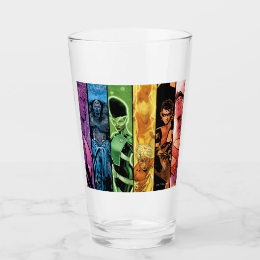 DCプライド漫画カバー2022 タンブラーグラス (正面)