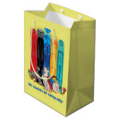 DCペッすごいト連盟 ミディアムペーパーバッグ (裏面アングル)