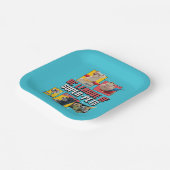 DCペットすごい連盟キャラクターパネル ペーパープレート (傾斜あり)