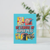 DCペットすごい連盟キャラクターパネル ポストカード (スタンド正面)