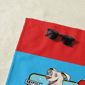 DCペットすごい連盟パネル ビーチタオル (インサイチュ)