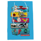 DCペットすごい連盟パネル ミディアムペーパーバッグ (正面)