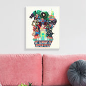 DCペットすごい連盟メトロポリス戦 キャンバスプリント (インサイチュ (リビング))