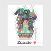 DCペットすごい連盟メトロポリス戦 シール (シート)