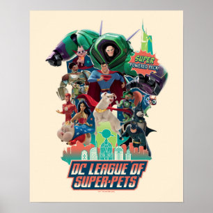 DCペットすごい連盟メトロポリス戦 ポスター