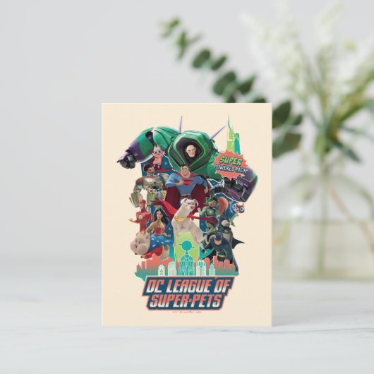 DCペットすごい連盟メトロポリス戦 ポストカード (スタンド正面)