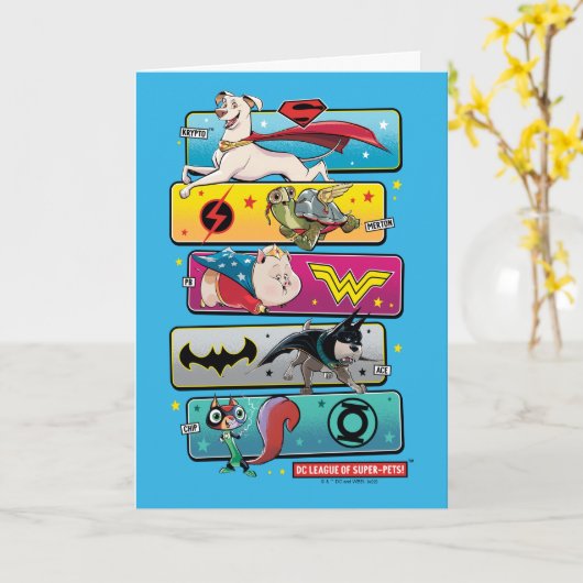 DCペットすごい連盟 カード (黄色い花)