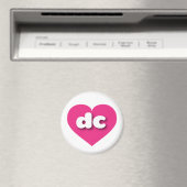 dcホットピンクハート- I love dc マグネット (インサイチュ (食洗機))