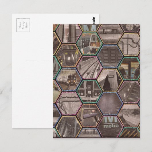 DCメトロ ポストカード (正面/裏面)