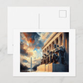 DCリンカーン記念館 ポストカード (正面/裏面)