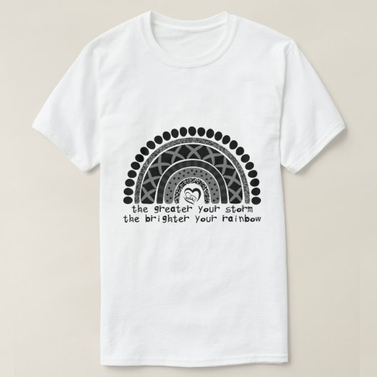 DCレインボーマムシャツ、IVFシャツ、養子縁組 Tシャツ (デザイン正面)