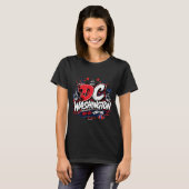 DCワシントンゴーゴーキャピタルミュージック Tシャツ (正面フル)