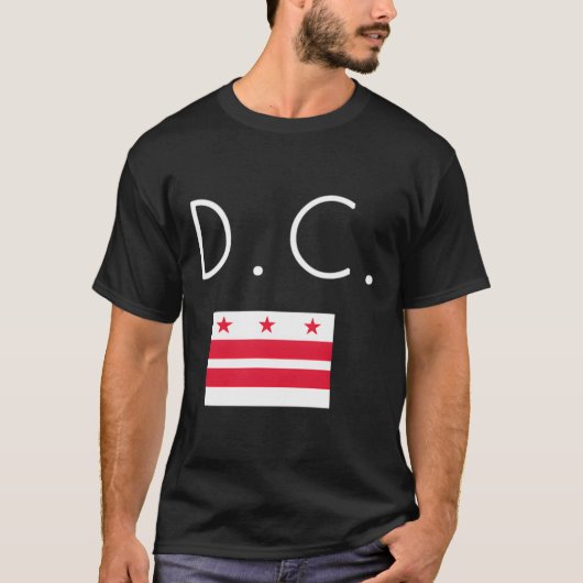 Dcワシントン地区コロンビア Tシャツ (正面)