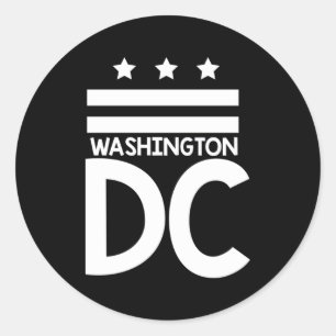 Dc国旗Washington Dc ラウンドシール