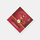 DC漫画 |フラッシュ誕生日 スタンダードカクテルナプキン (角)