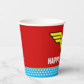 DC漫画 |女性疑問に思誕生日 紙コップ (正面)