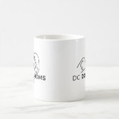DC犬のお母さんのマグ2 コーヒーマグカップ (中央)
