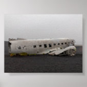 DC9飛行機の残骸 ポスター (正面)