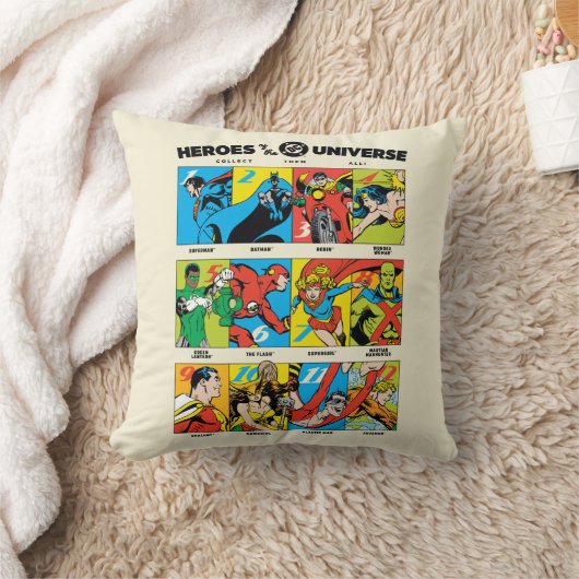 DC™ユニバースのヒーローたち クッション (ブランケット)