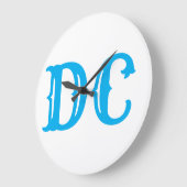 DC (ワシントンD.C.) ラージ壁時計 (傾斜)
