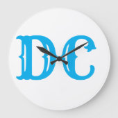 DC (ワシントンD.C.) ラージ壁時計 (正面)