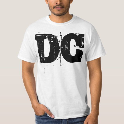 DC (ワシントンDC)スタイル3 Tシャツ (正面)
