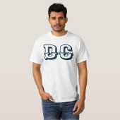 DC (ワシントンDC)スタイル4 Tシャツ (正面フル)
