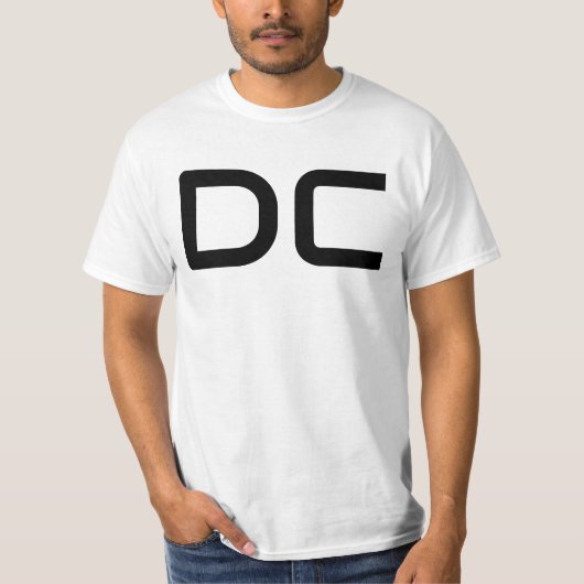 DC（ワシントンDC）Tシャツ Tシャツ (正面)