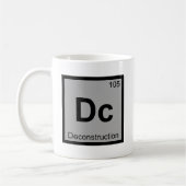 Dc -解体化学周期表 コーヒーマグカップ (左)