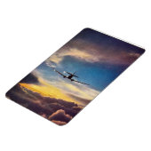 DC-3エアライナー&セッティングサンマグネット マグネット (左側)