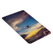 DC-3エアライナー&セッティングサンマグネット マグネット (右側)