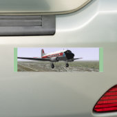 DC-3離陸 バンパーステッカー (車上)