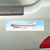 DC-3 バンパーステッカー (車上)