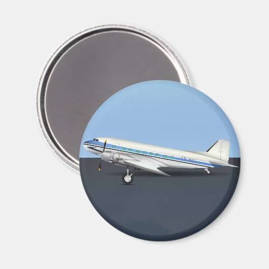 DC-3 マグネット (正面/裏面)