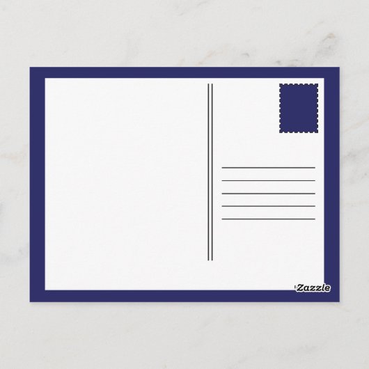 dc 6エアライナーの夕日 ポストカード (裏面)