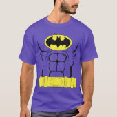DC Comics Batman Costume Outline Tシャツ (正面)