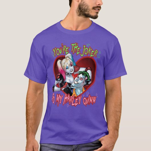 DC Comics Batman Joker To Harley Tシャツ (正面)