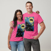 DC Comics Batmanhe Dark Knight Starry Night Style  Tシャツ (ユニセックス)