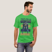 DC Comics Graduation Batmanhe Grad Power Stance Pr Tシャツ (正面フル)