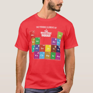 DC Comics Suicide Squad Periodic Elements friends Tシャツ