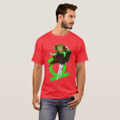 DC Comics Super Hero Girls Green Lantern Premium f Tシャツ (正面フル)