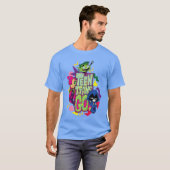 DC Comicseenitans Go Patterned Portrait friend Tシャツ (正面フル)
